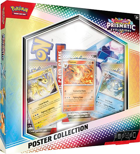 Pokemon Scarlet   Violet: Prismatic Evolutions Poster Collection Box    Boosters   Plakat