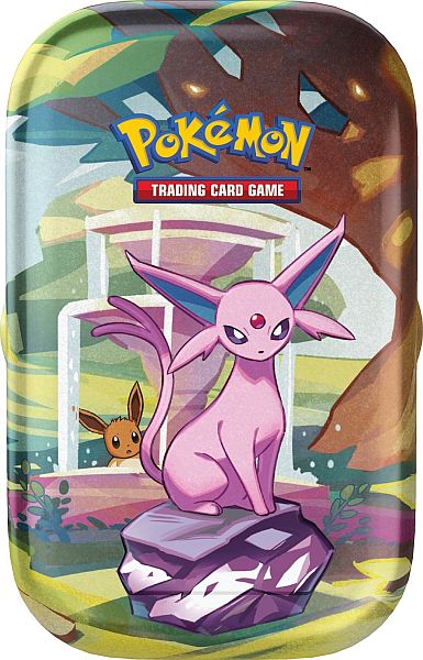 Pokemon Sv8   Prismatic Evolutions Mini Tin: Espeon