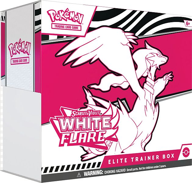 Pokemon White Flare: Elite Trainer Box  Reshiram Tornadus