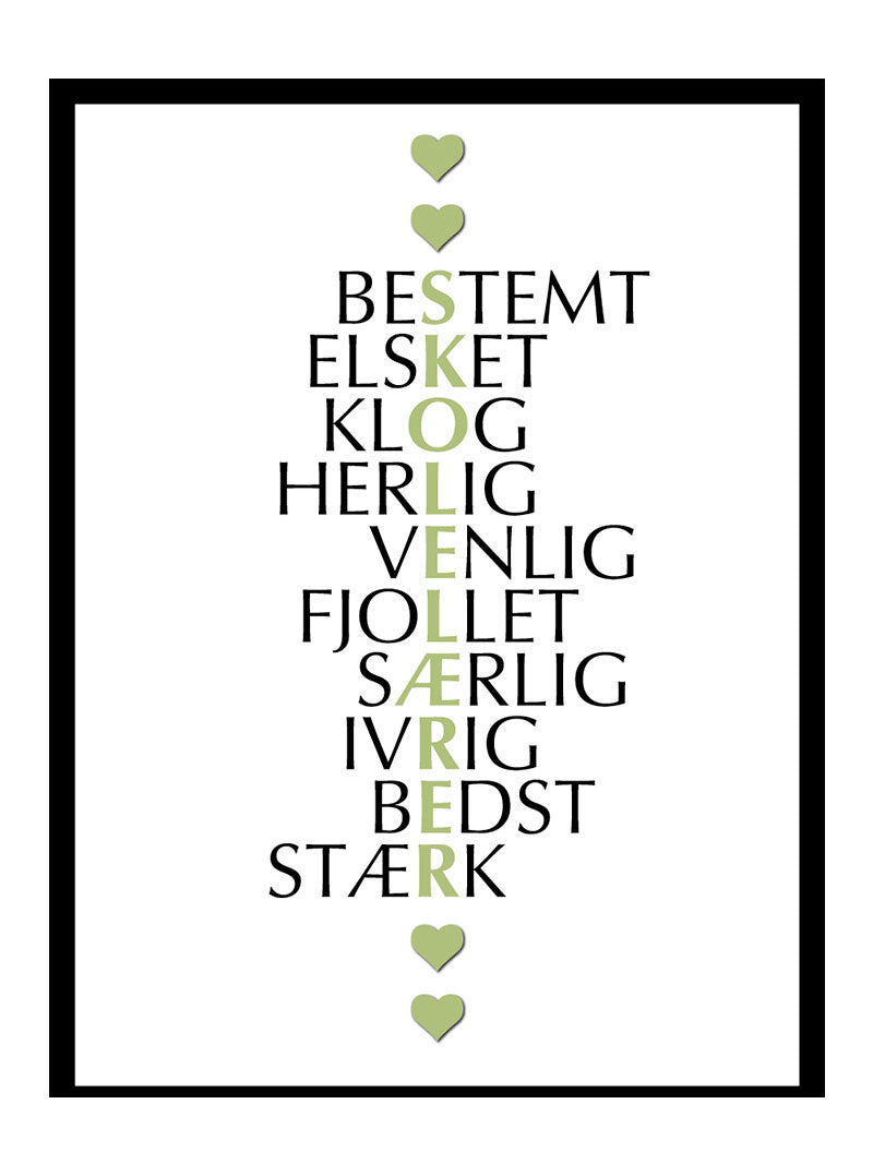 Skolelærer Citat Plakat