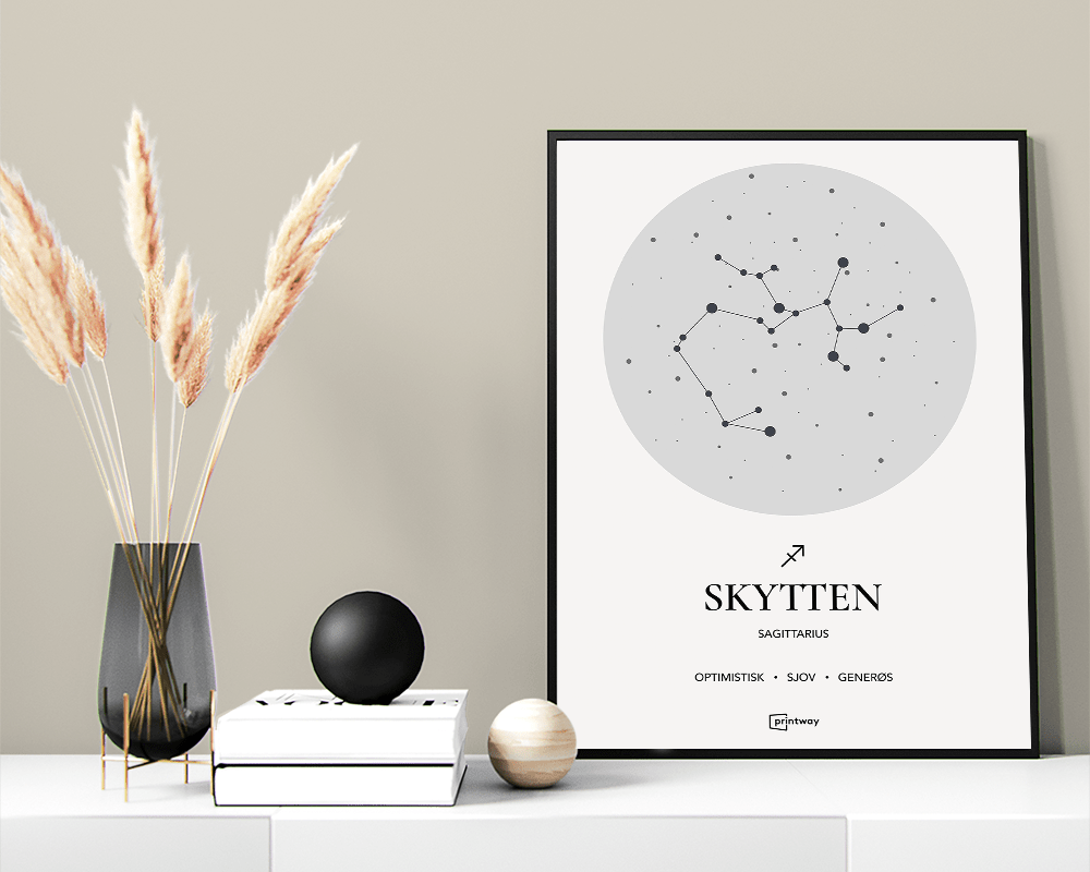 Skytten Stjernetegn Plakat