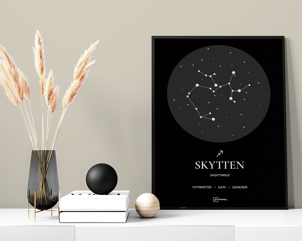 Skytten Stjernetegn Plakat