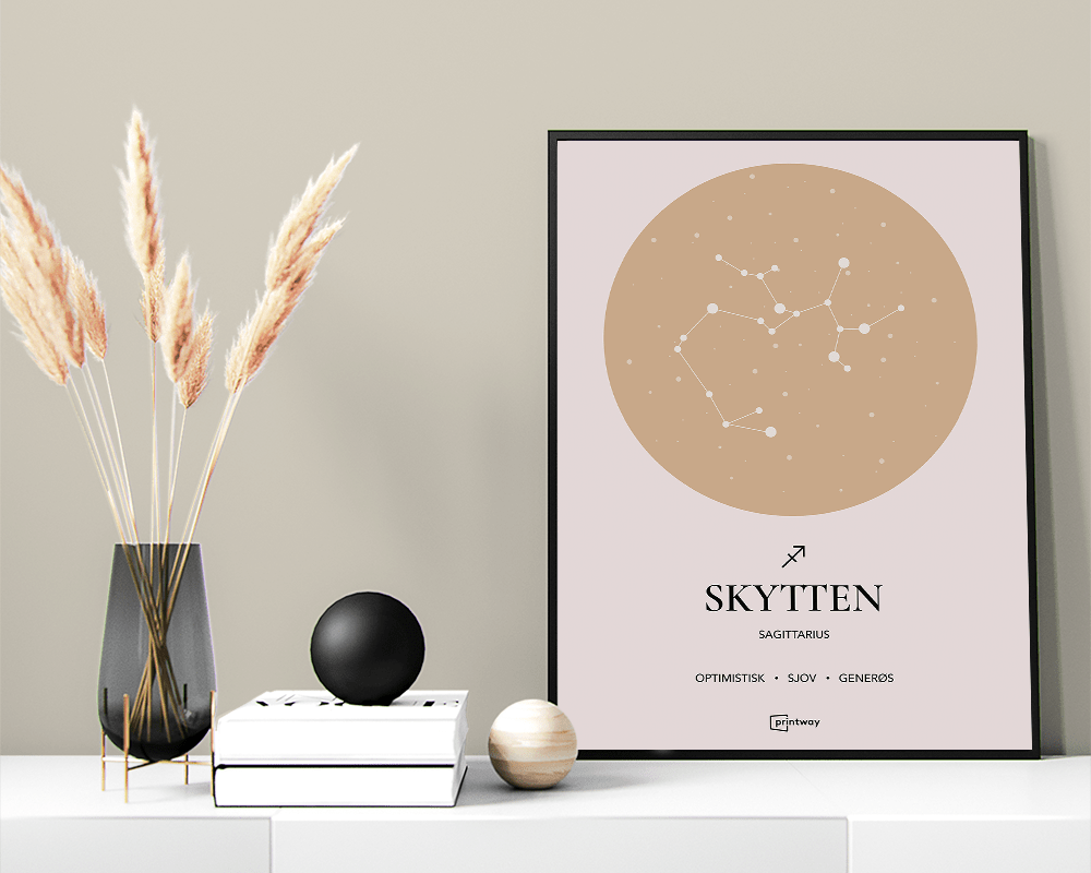 Skytten Stjernetegn Plakat
