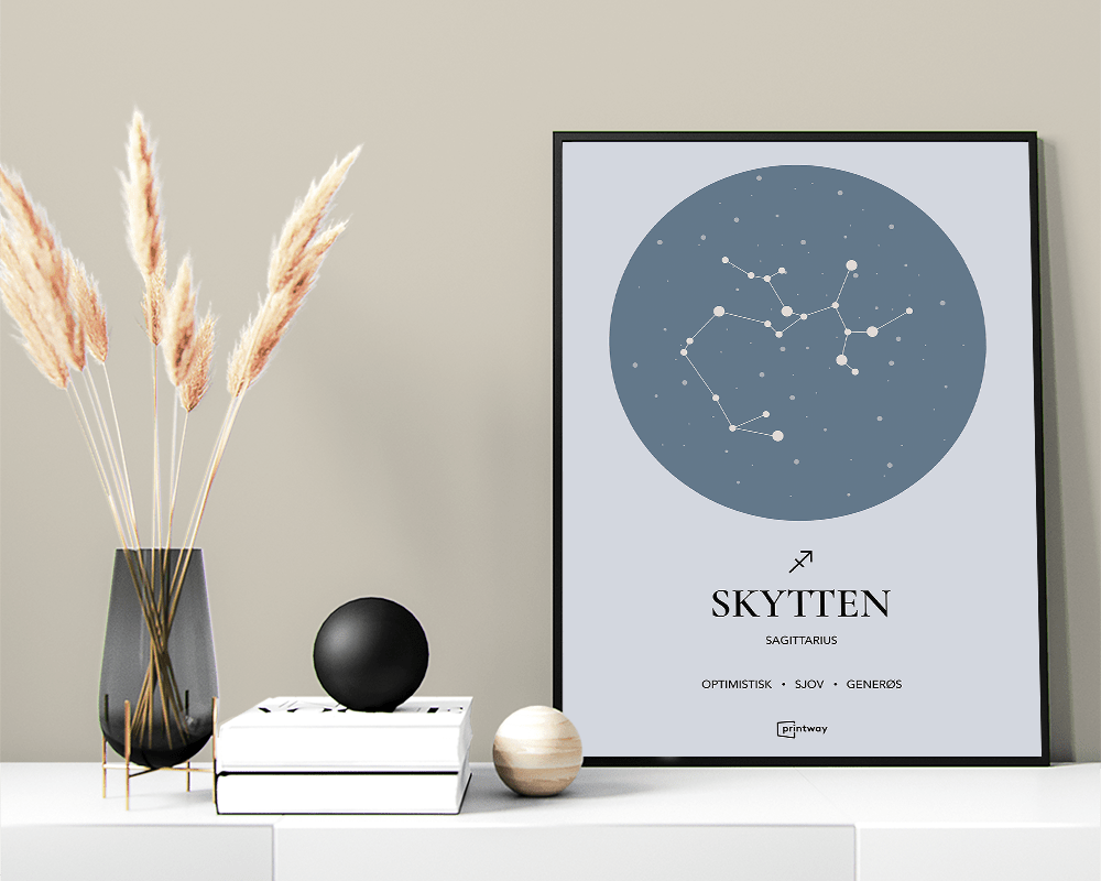 Skytten Stjernetegn Plakat