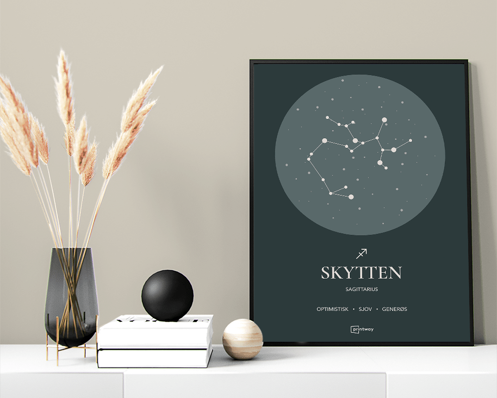 Skytten Stjernetegn Plakat