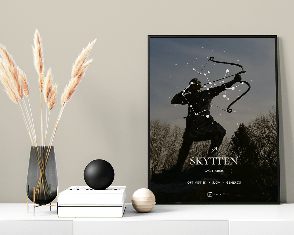 Skytten Stjernetegn Plakat