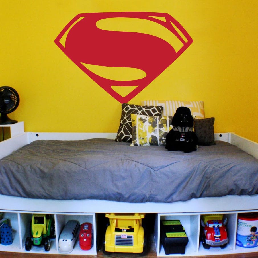 Superman Logo Wallsticker
