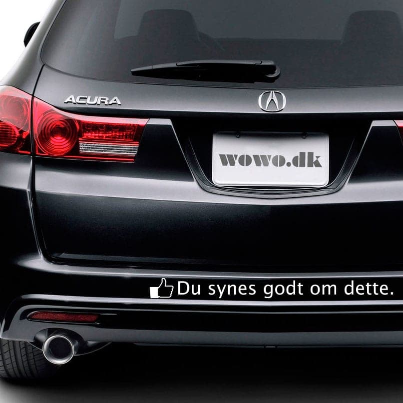 Synes Godt Om V2 Wallsticker