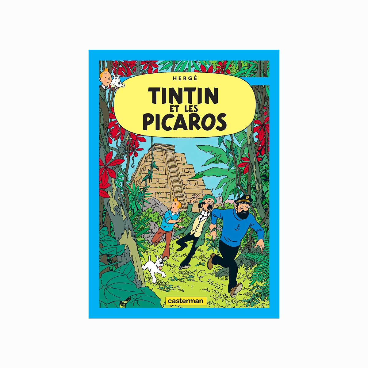 Tintin Plakat  Tintin Et Les Picaros  1974