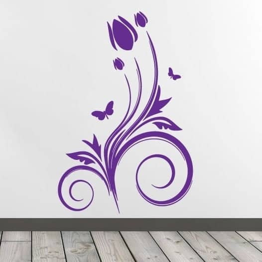 Tulipan Wallsticker