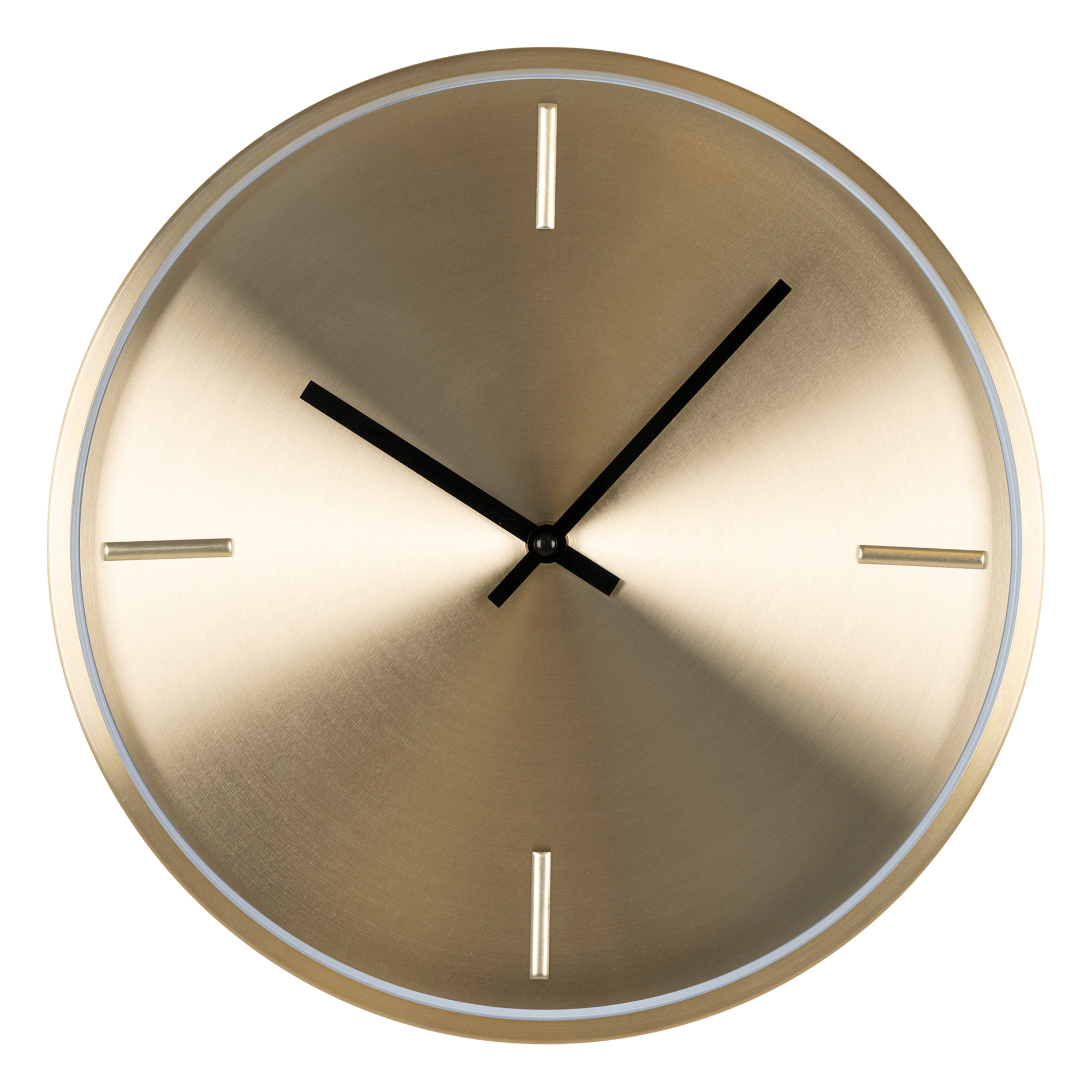 Vægur  Guld Aluminium    30 Cm