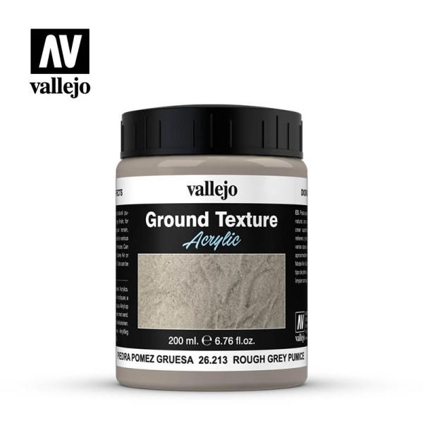 Vallejo Diorama Effects: Rough Grey Pumice  200 Ml