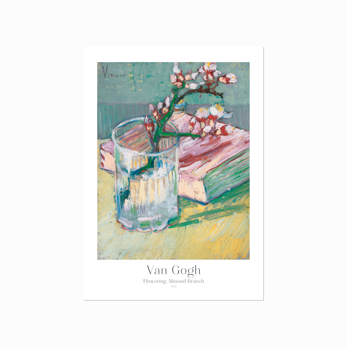 Van Gogh Plakat  Flowering Almond Branch