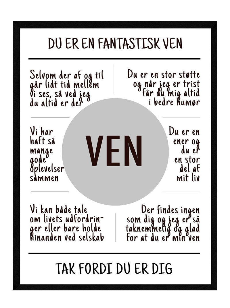 Ven Plakat