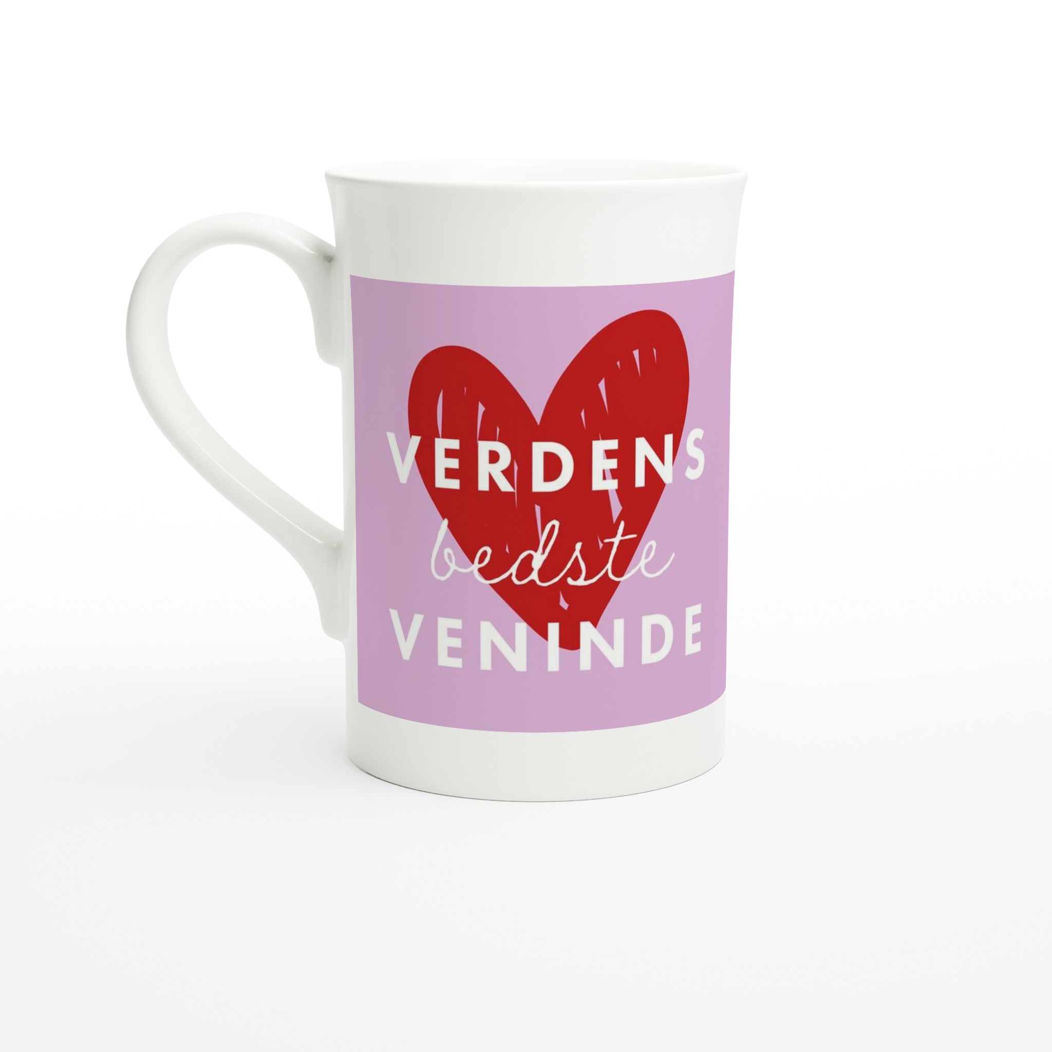Verdens Bedste Veninde  Porcelænskrus  295 Ml