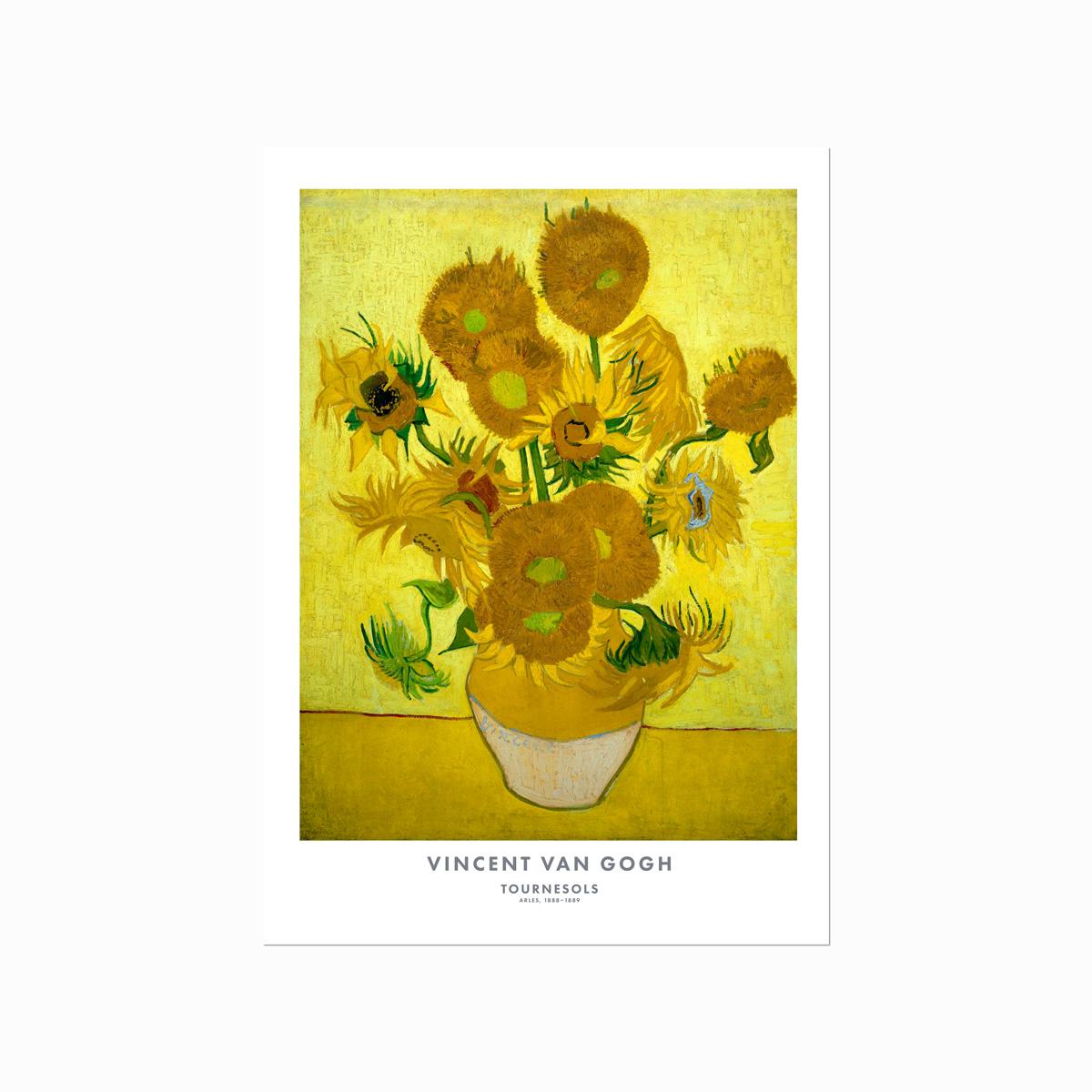 Vincent Van Gogh Plakat  Solsikker