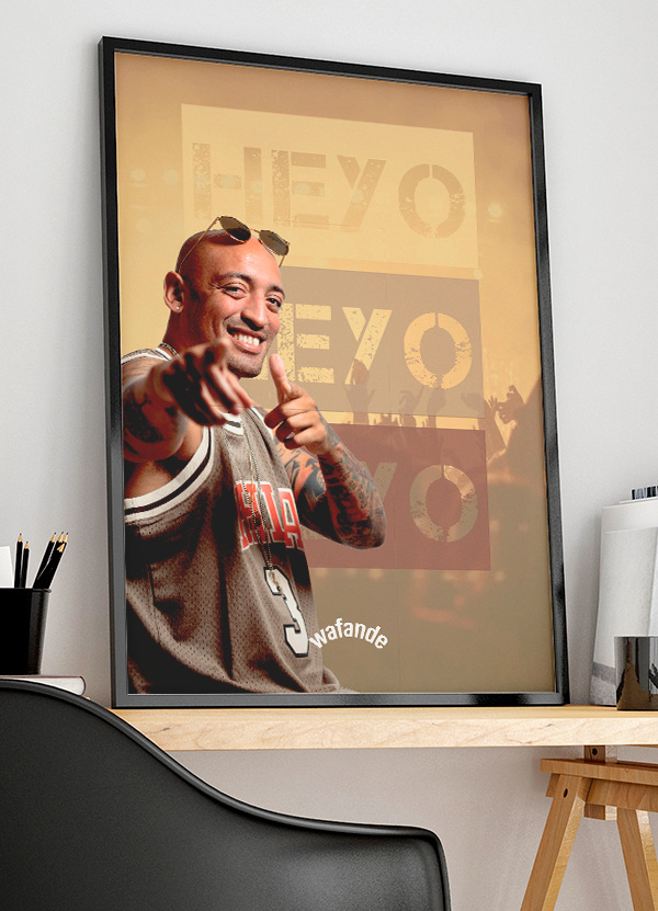 Wafande Plakat Heyo Heyo Heyo 21   29    A4  Kr  199 -