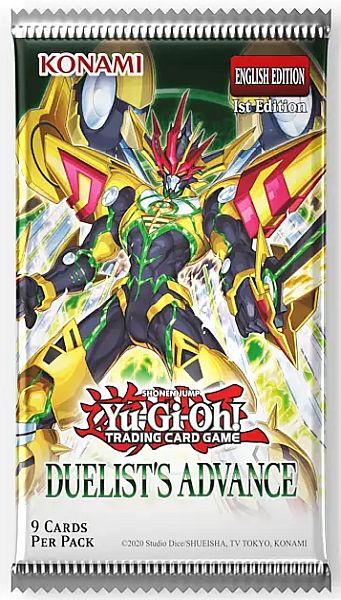 Yu-gi-oh  Booster Pakke Duelist   Advance Booster Pack