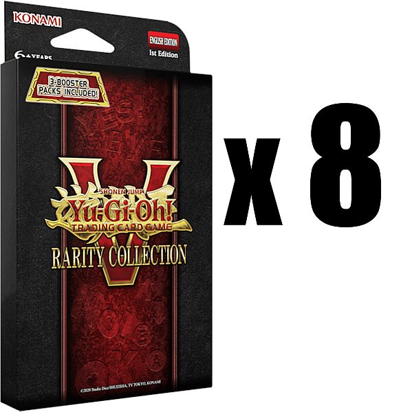 Yu-gi-oh  Booster Pakke Rarity Collection   Tuckbox Display Case  Eu  Box Med   Tuckboxes  24 Pakker