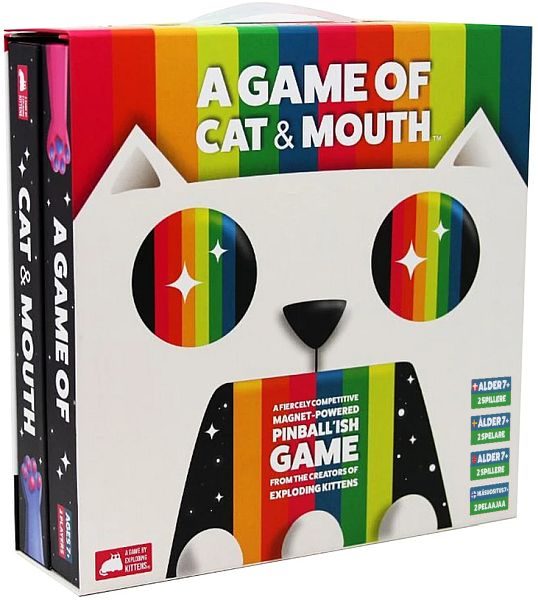 Game Of Cat   Mouth  Dansk  Pinball Board Game