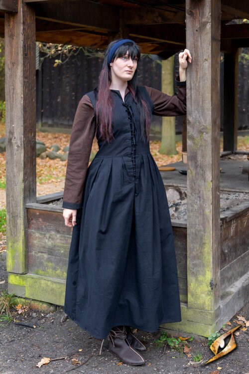 Adelina Dress Epic Armoury Epic Black Medium Live Rollespil