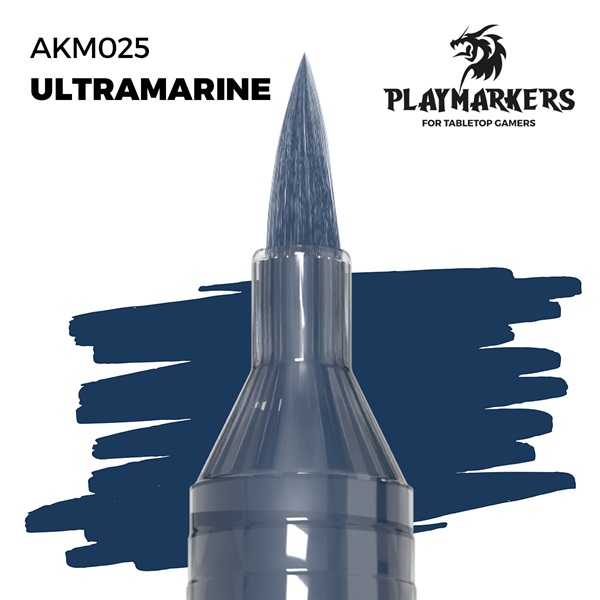Ak Interactive Playmarkers: Ultramarine  Paint Marker Malingstusch