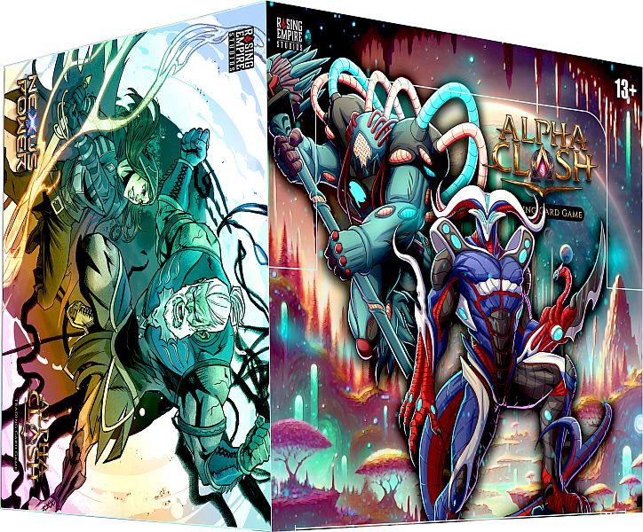 Alpha Clash Tcg: Nexus Of Power Booster Display  Box Med 32 Pakker