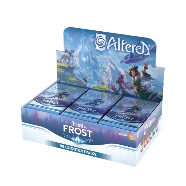 Altered Tcg Trial By Frost: Booster Box Display  36 Booster Packs