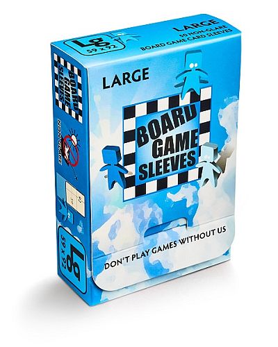 Arcane Tinmen Non-glare  Matte : Large Card Sleeves  European Standard  59x92mm 50 Lommer  At-10422