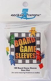 Arcane Tinmen Regular: Mini Card Sleeves  American Mini  41x63mm 100 Lommer  At-10405