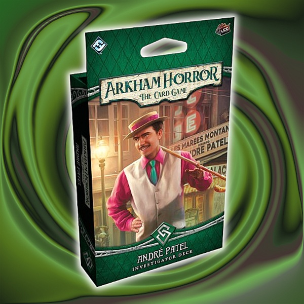 Arkham Horror Lcg: Investigator Deck Andr 195 169  Patel Ffg