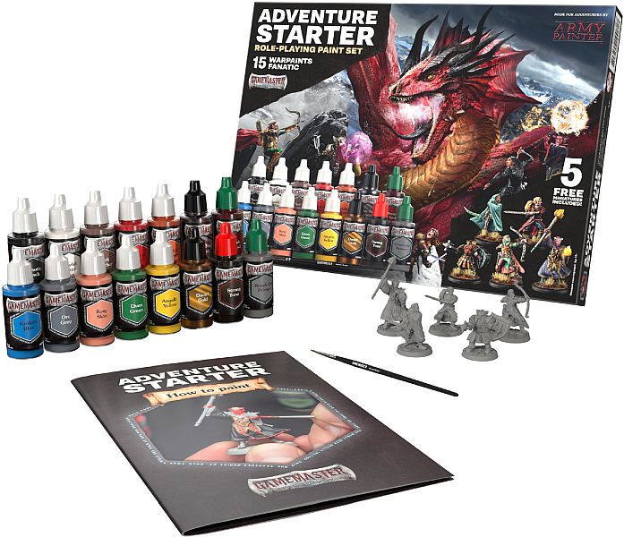 Army Painter  Gamemaster: Adventure Starter Role-playing Paint Set Gm1008
