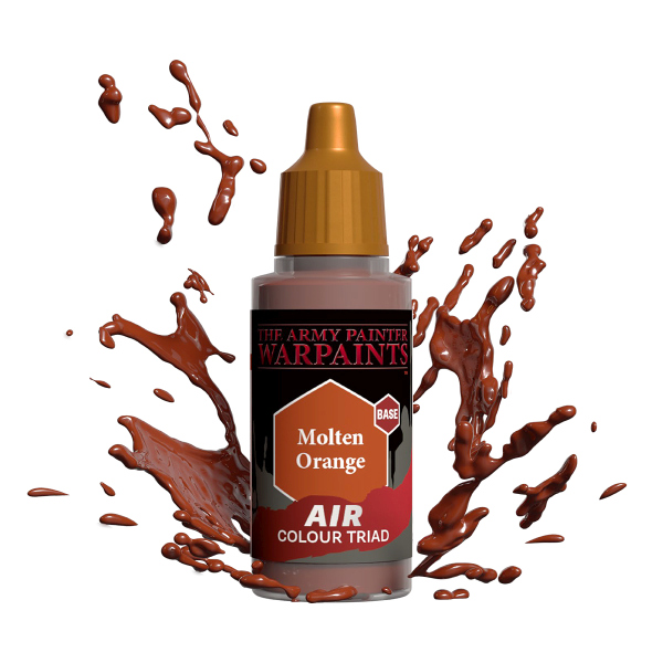 Army Painter Warpaints: Air Acrylics Molten Orange Aw3106