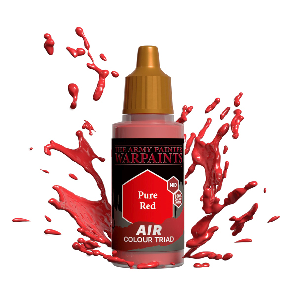 Army Painter Warpaints: Air Acrylics Pure Red Aw1104