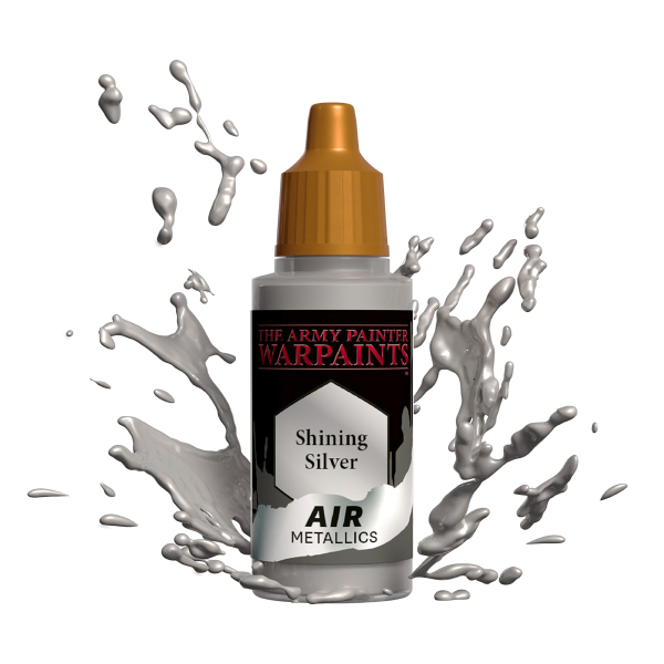 Army Painter Warpaints: Air Metallics Shining Silver Aw1129