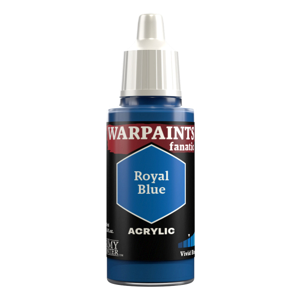 Army Painter Warpaints Fanatic: Acrylics Royal Blue Wp3027