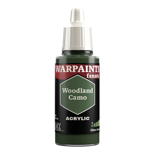 Army Painter Warpaints Fanatic: Acrylics Woodland Camo Wp3067