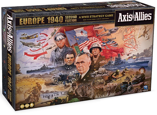 Axis   Allies: 1940 Europe  Second Edition  Board Game  Renegade