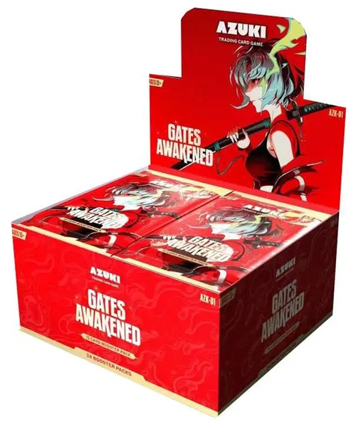 Azuki Tcg: Gates Awakened Booster Display  Box Med 24 Pakker