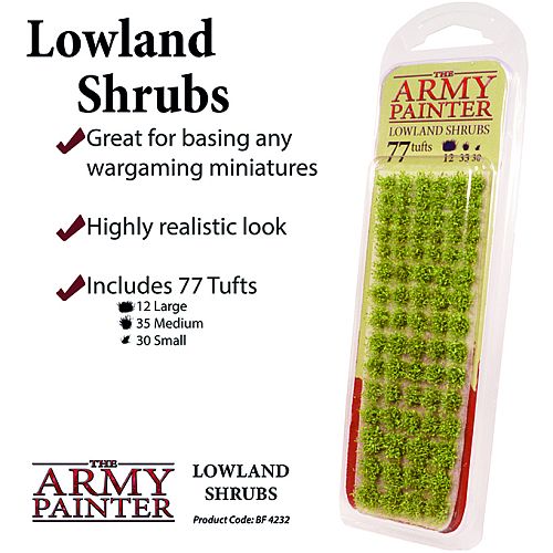 Basing Army Painter Battlefields: Lowland Shrubs Bf4232