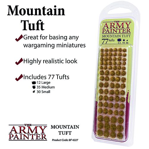 Basing Army Painter Battlefields: Mountain Tuft Bf4227