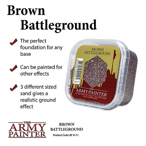 Basing Army Painter Brown Battleground Bf4111