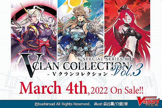 Cardfight  Vanguard Ccg   Overdress   Special Series 03: Clan Collection Vol    Booster Pack Engelsk