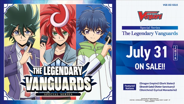 Cardfight  Vanguard Ccg Dz Special Series 15: The Legendary Vanguards Booster Display  10 Packs