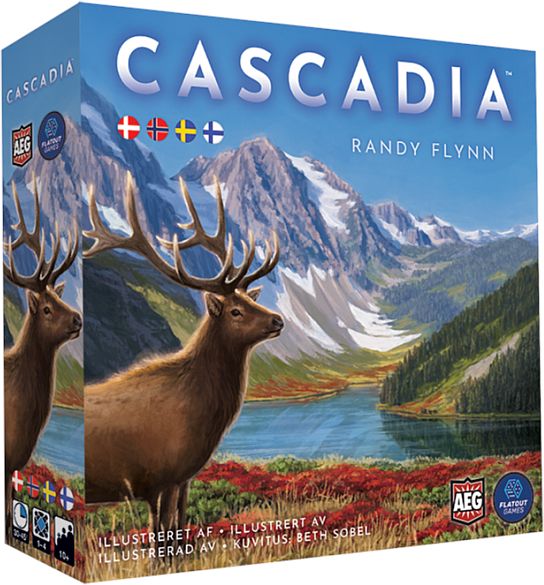 Cascadia  Dansk  Ecosystem Board Game