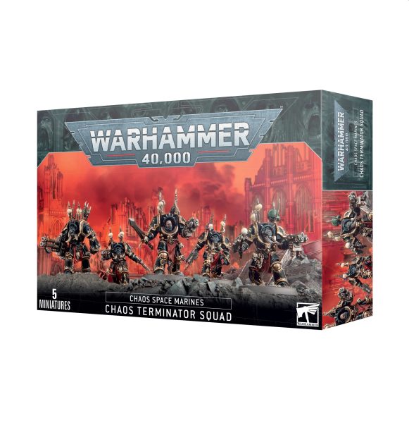 Chaos Space Marines Chaos Terminator Squad 99120102171