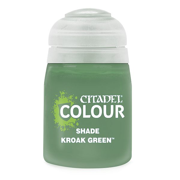 Citadel Shade: Kroak Green Stor  18ml  Gr 195 184   Maling 9918995304106