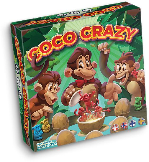Coco Crazy  Dansk  Board Game