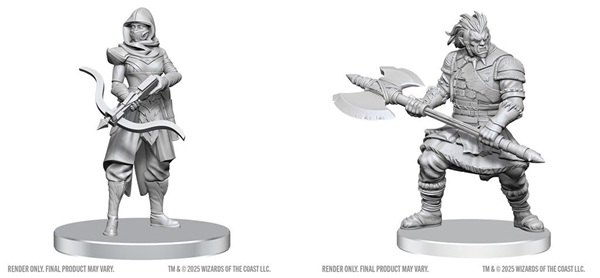 Dungeons   Dragons Nolzur   Marvelous Miniatures: Assassin   Berserker  Wzk90809