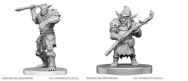 Dungeons   Dragons Nolzur   Marvelous Miniatures: Bugbear Stalker   Goblin Hexer  Wzk90808